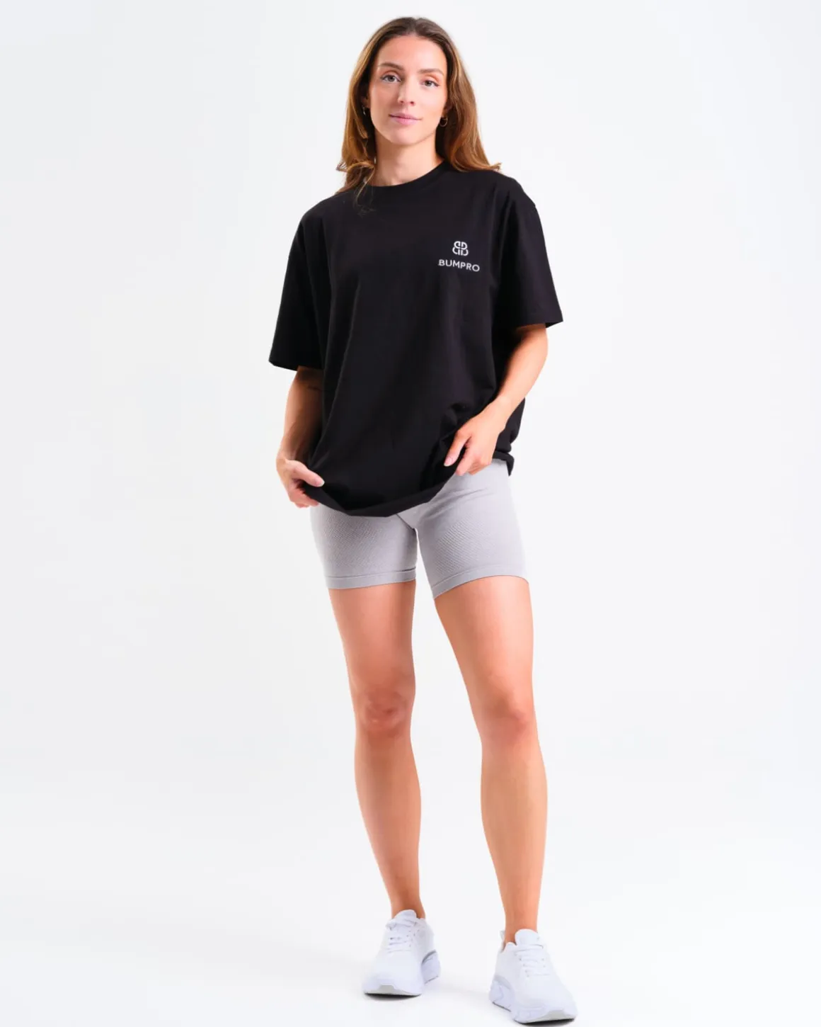 Beam Logo Shorts 5″ Light Grey Marl