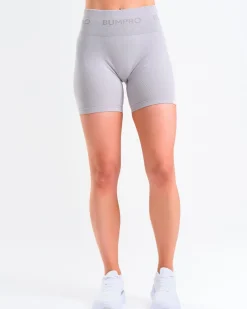 Beam Logo Shorts 5″ Light Grey Marl