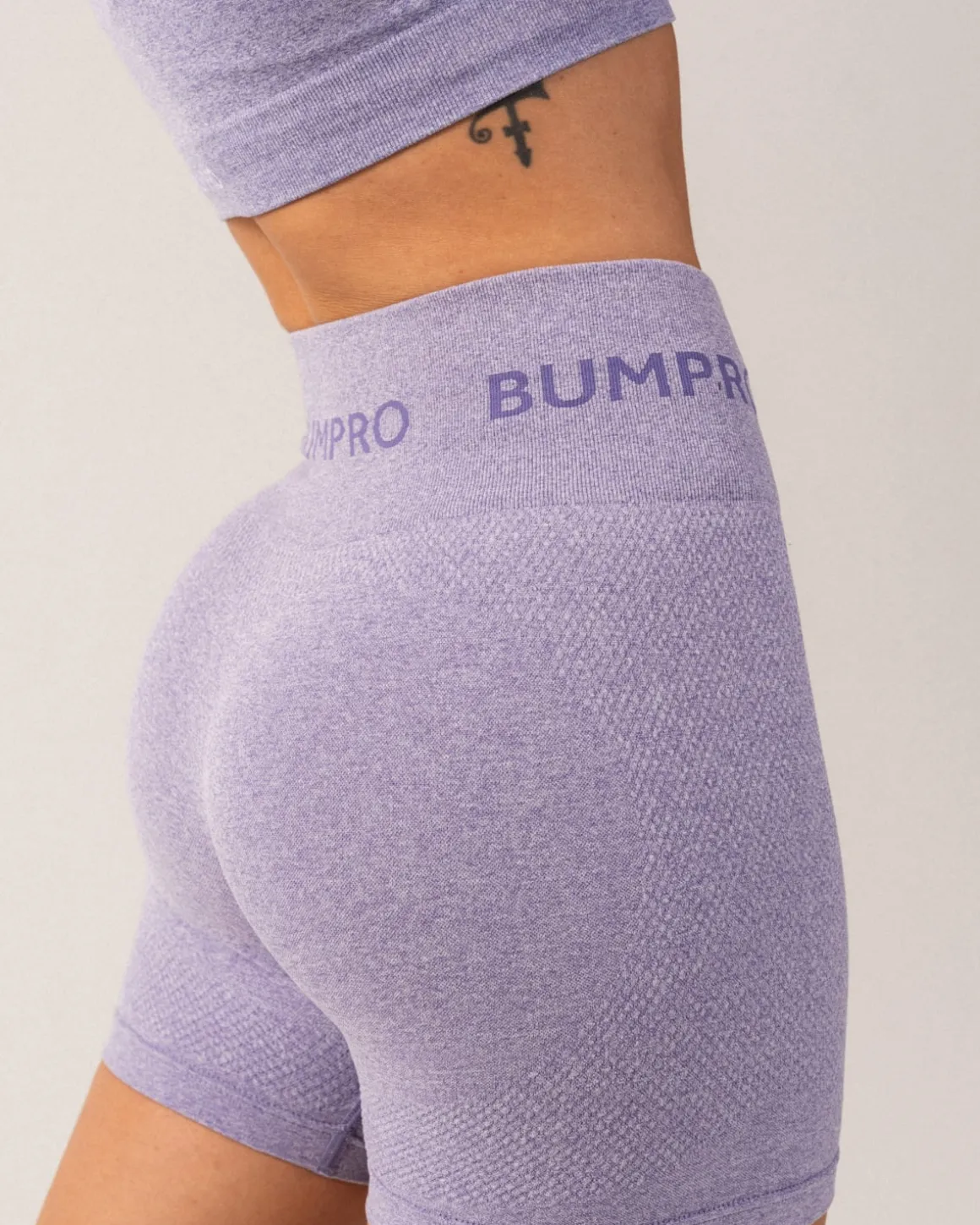 Beam Logo Shorts 5″ Purple Pop Marl