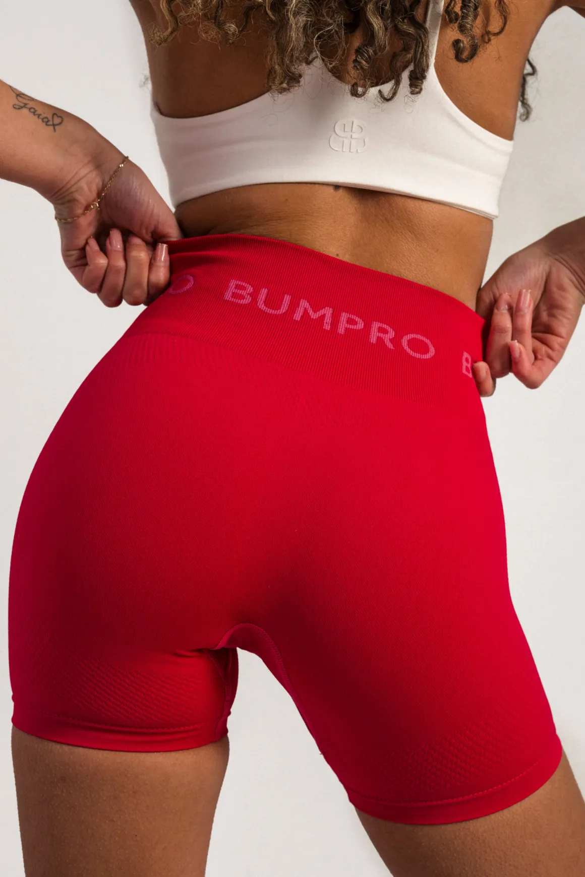 Beam Logo Shorts 5″ Red Potion