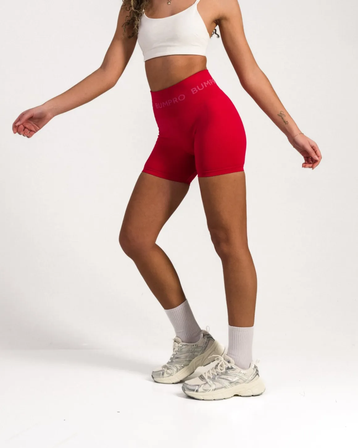Beam Logo Shorts 5″ Red Potion