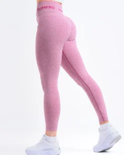 Beam Logo Tights Pink Vivacious Marl
