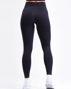 Beam Logo Tights Solid All Black