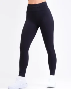 Beam Logo Tights Solid All Black