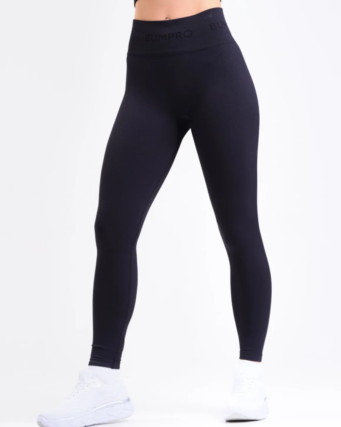 Beam Logo Tights Solid All Black