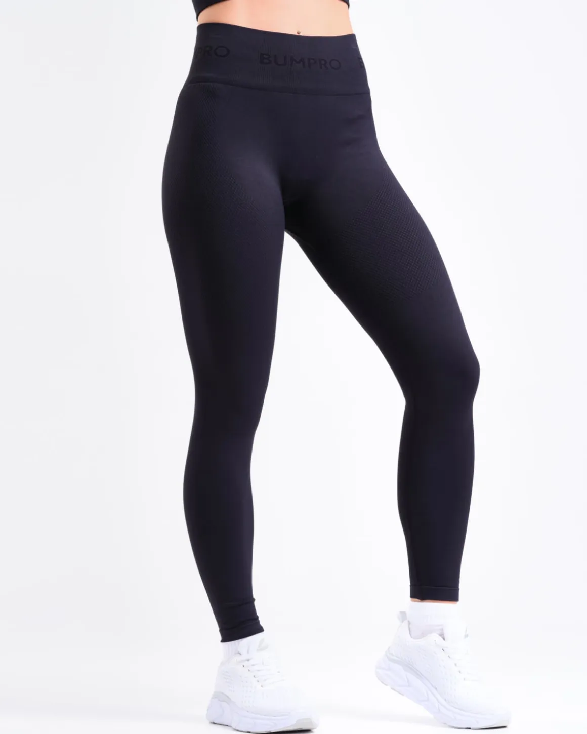 Beam Logo Tights Solid All Black