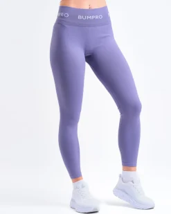 Beam Logo Tights Solid Lilac Heron