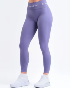 Beam Logo Tights Solid Lilac Heron