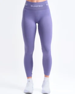 Beam Logo Tights Solid Lilac Heron