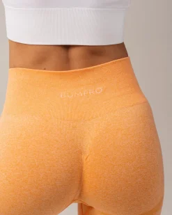Beam Scrunch Tights Orange Jelly Marl