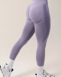Beam Scrunch Tights Purple Pop Marl