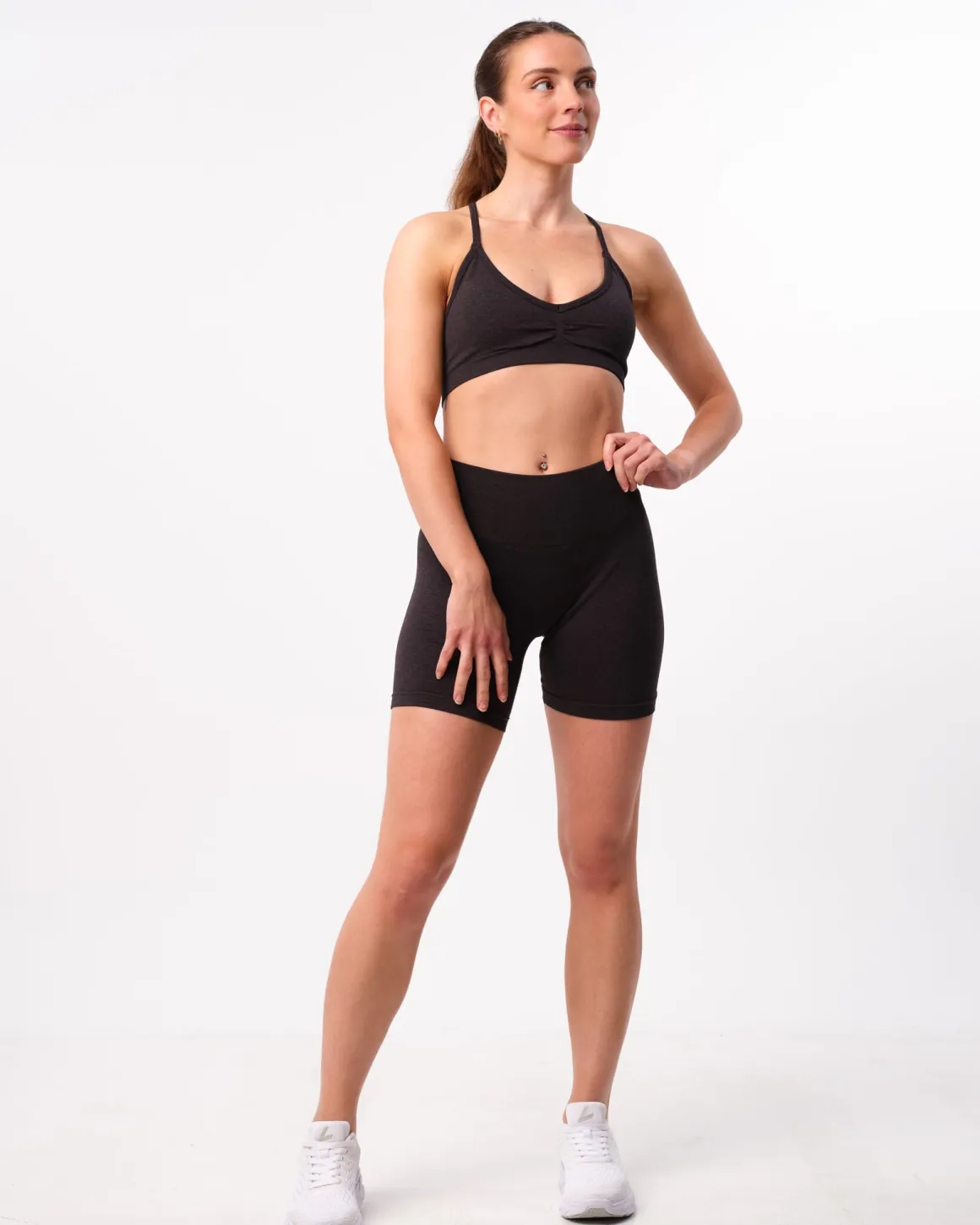 Beam Shorts 5″ Black Iron Marl