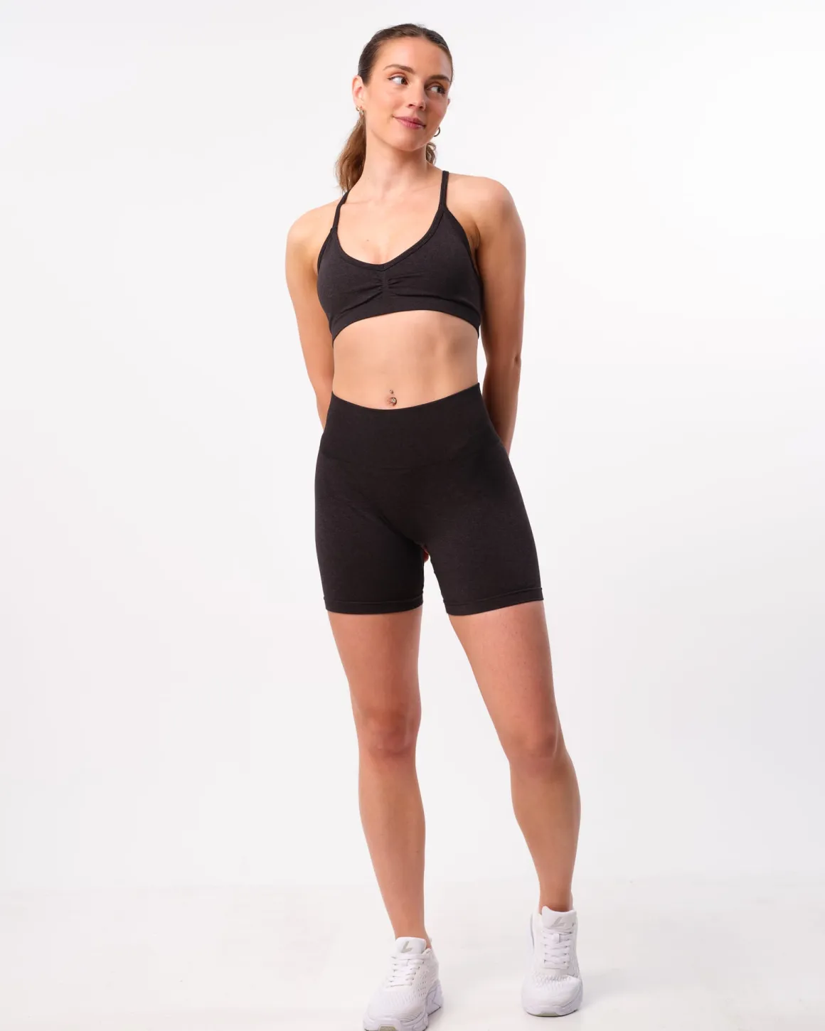 Beam Shorts 5″ Black Iron Marl