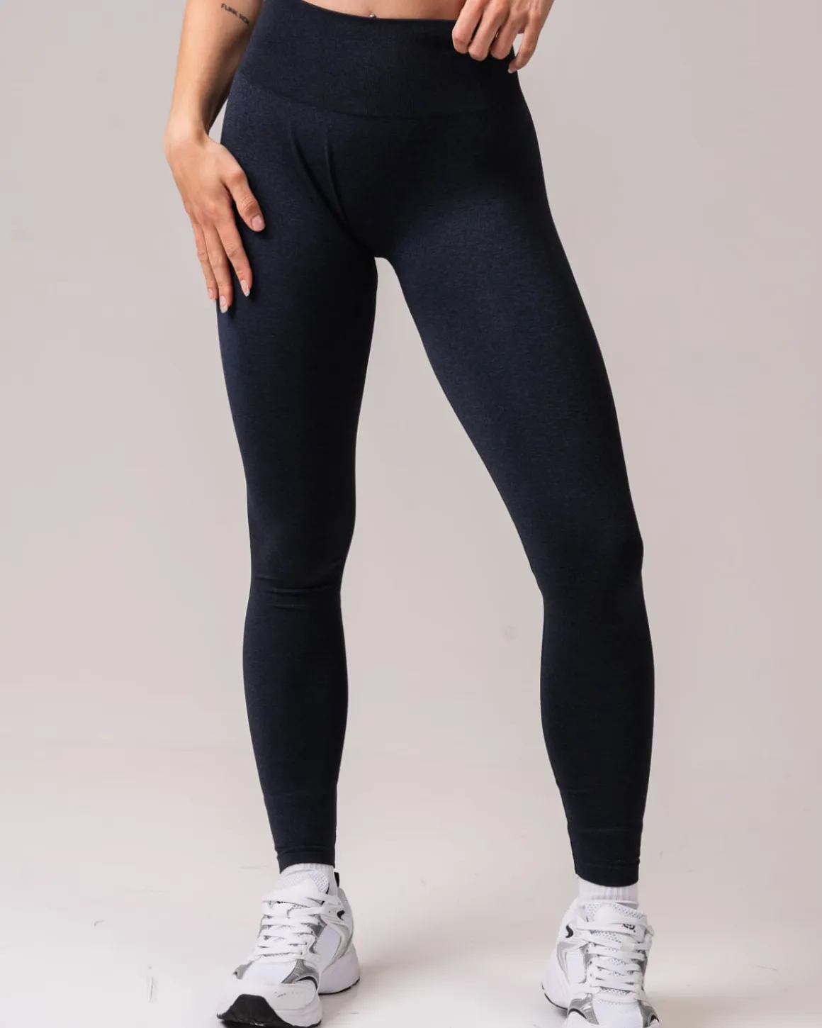 Beam Tights Dark Navy Marl