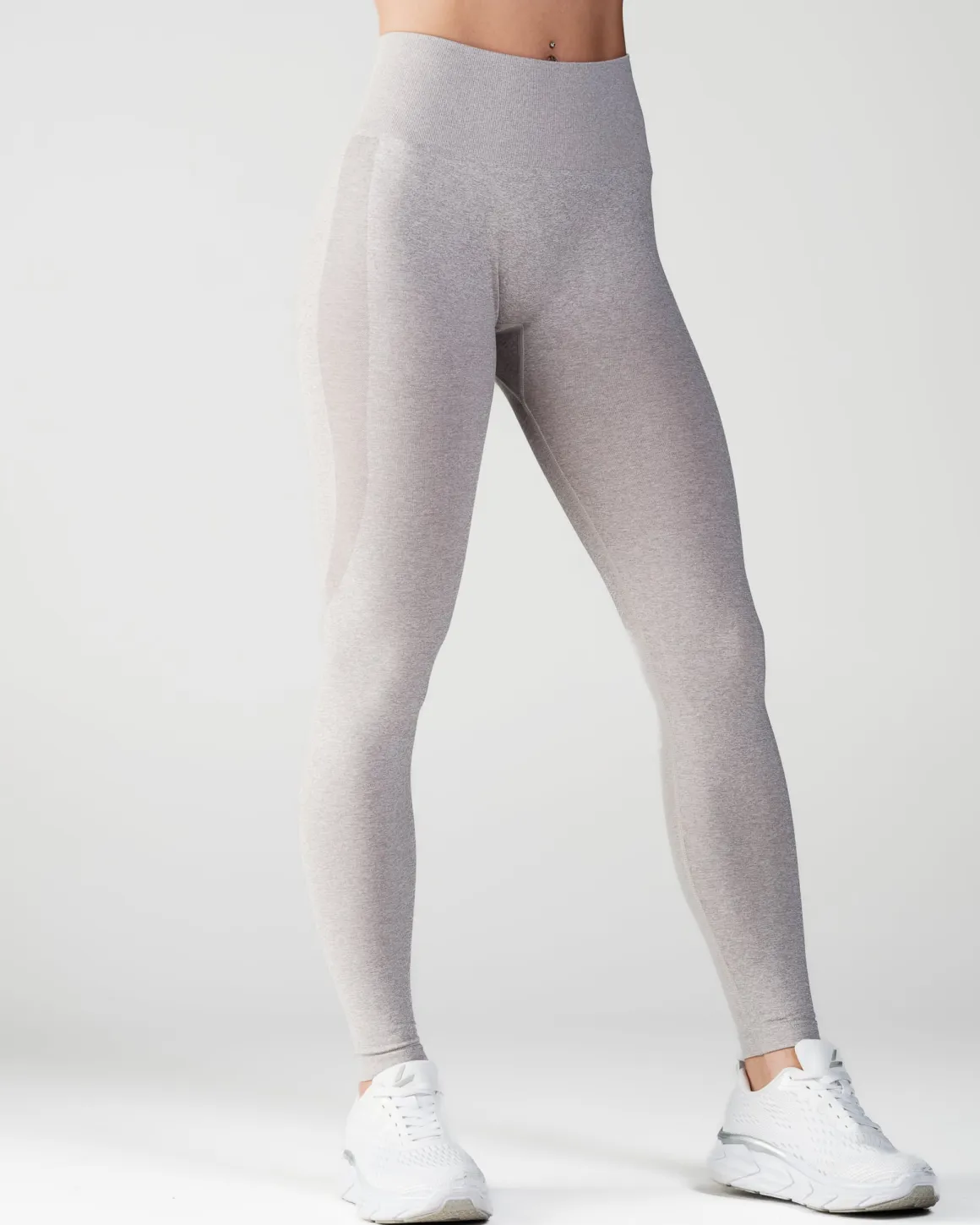 Beam Tights Light Grey Marl