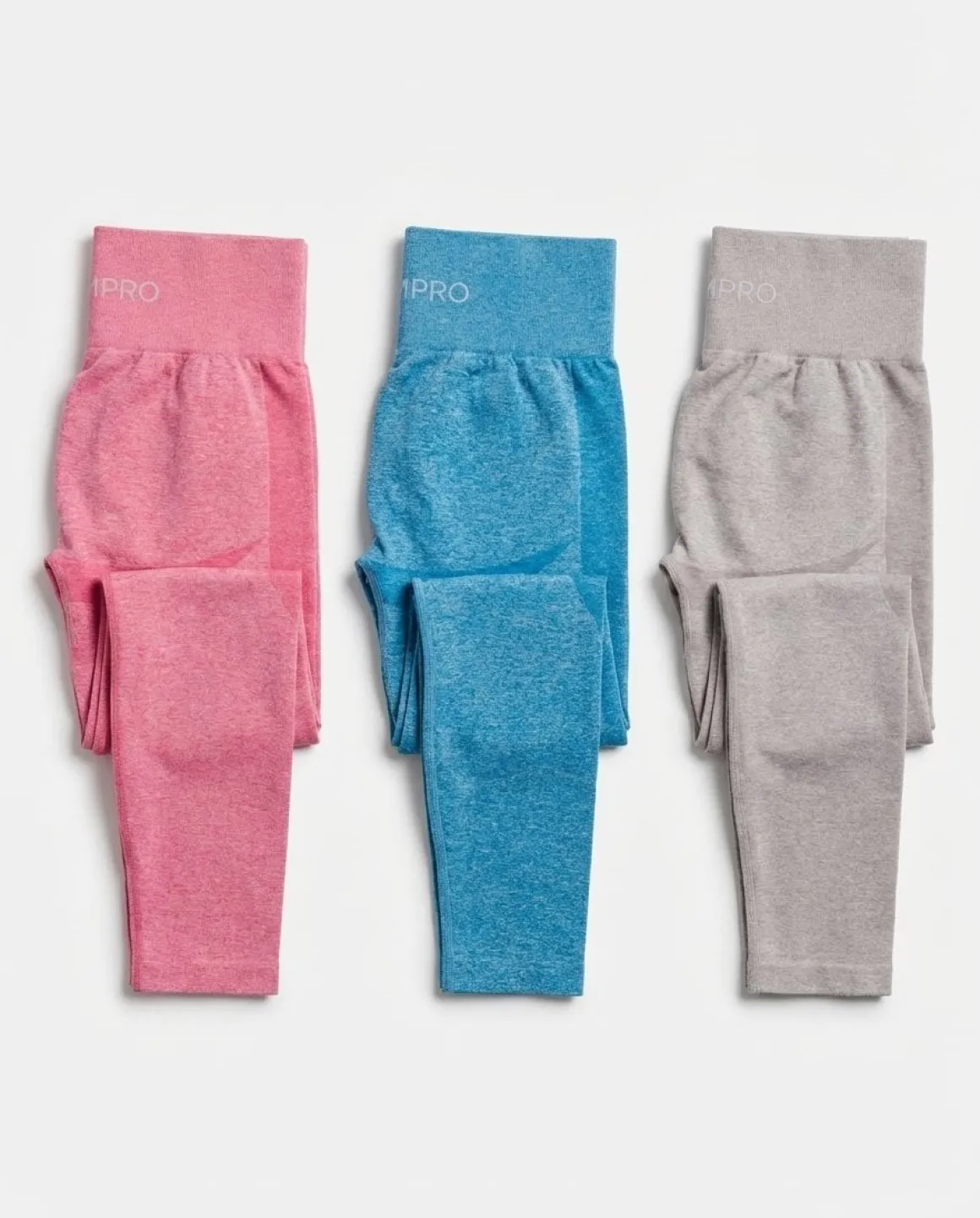 Beam Tights Pink + Blue + Light Grey 3-PACK