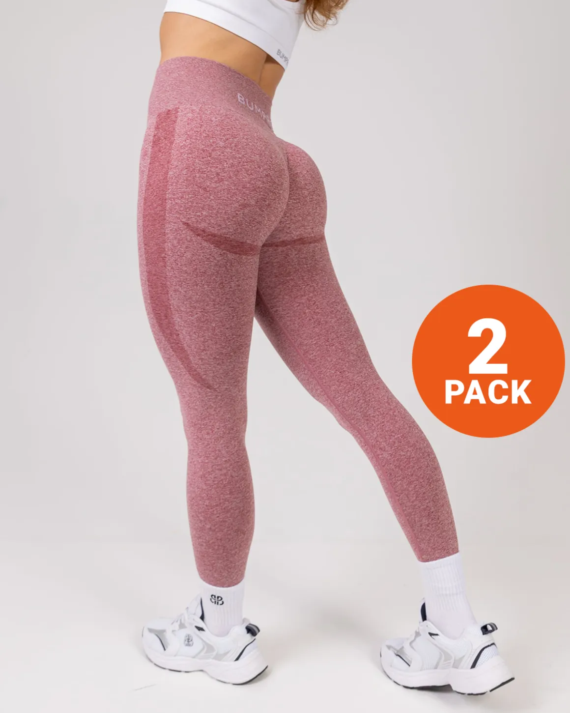 Beam Tights Red Tibetan Marl 2-PACK
