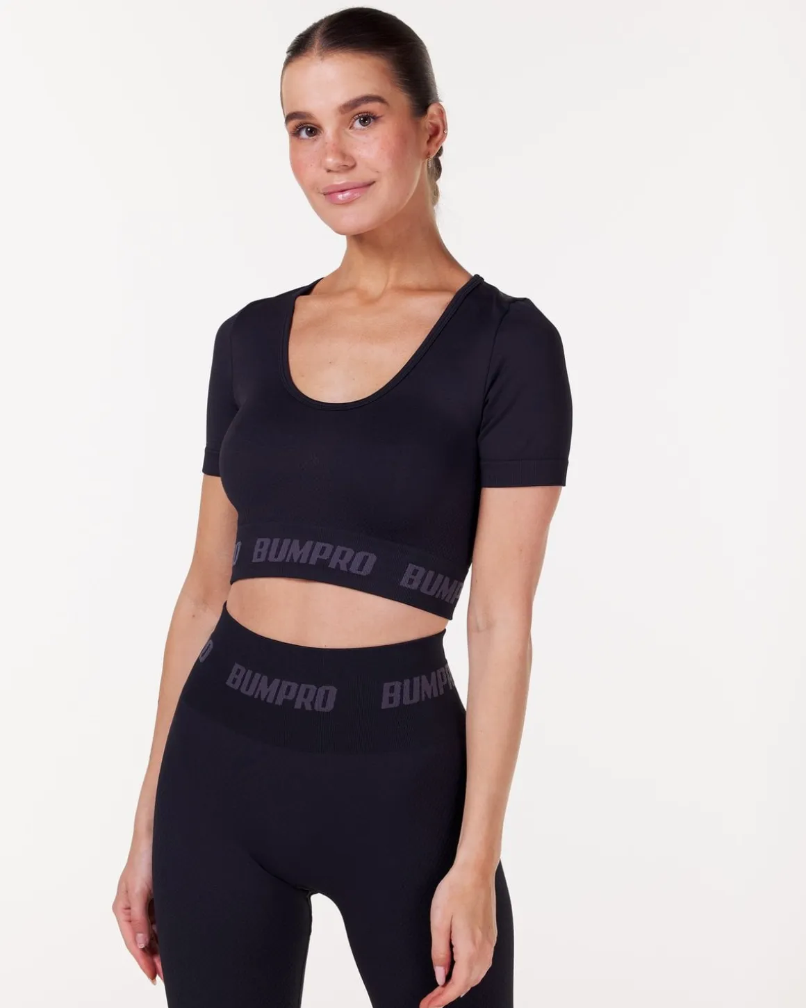 Beam 22 T-shirt Black + Pink 2-PACK