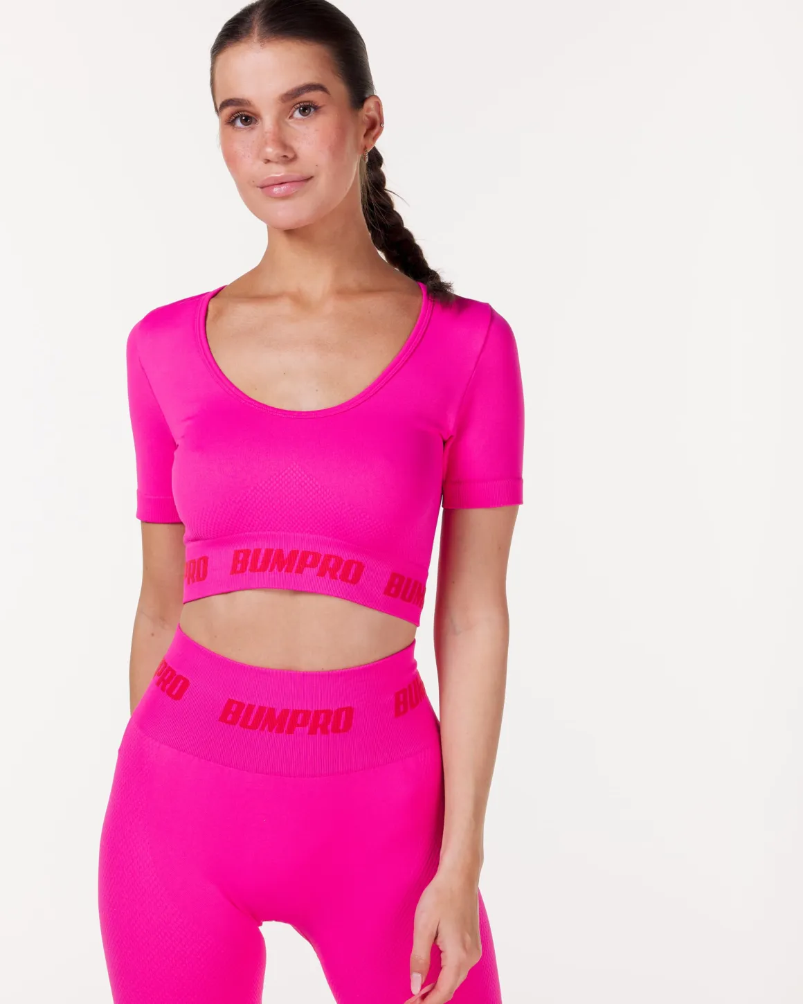 Beam 22 T-shirt Black + Pink 2-PACK