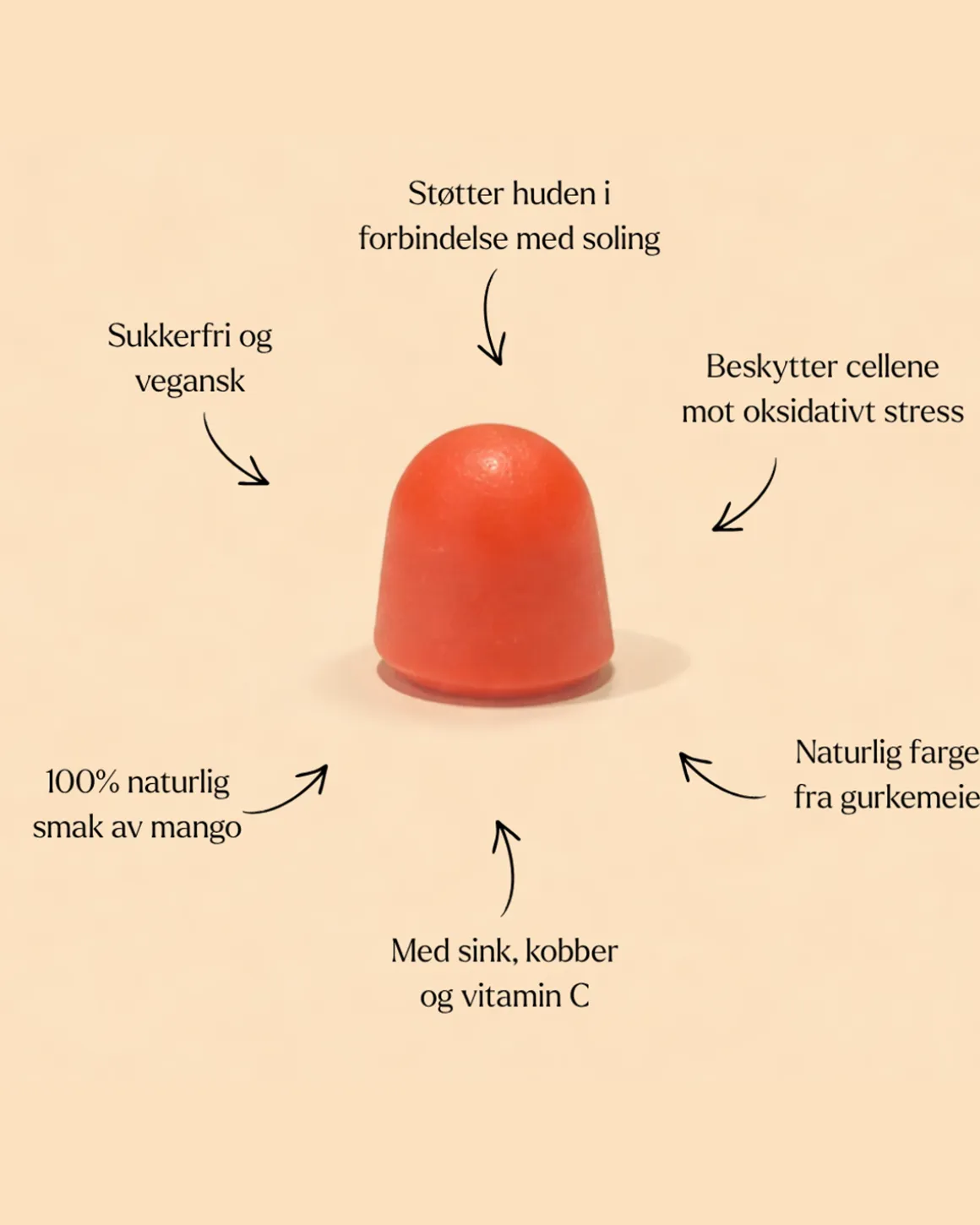 Betakaroten Gummies 60 stk