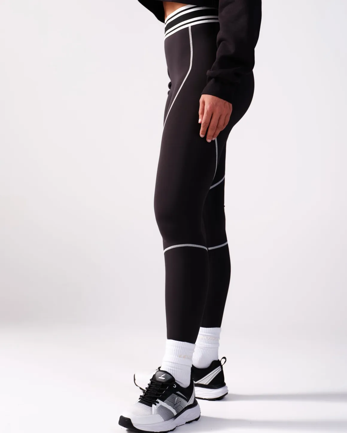 Black’n White Tights Black