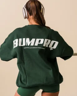 BP Mega Sweater Green Dark