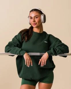 BP Mega Sweater Green Dark