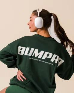 BP Mega Sweater Green Dark