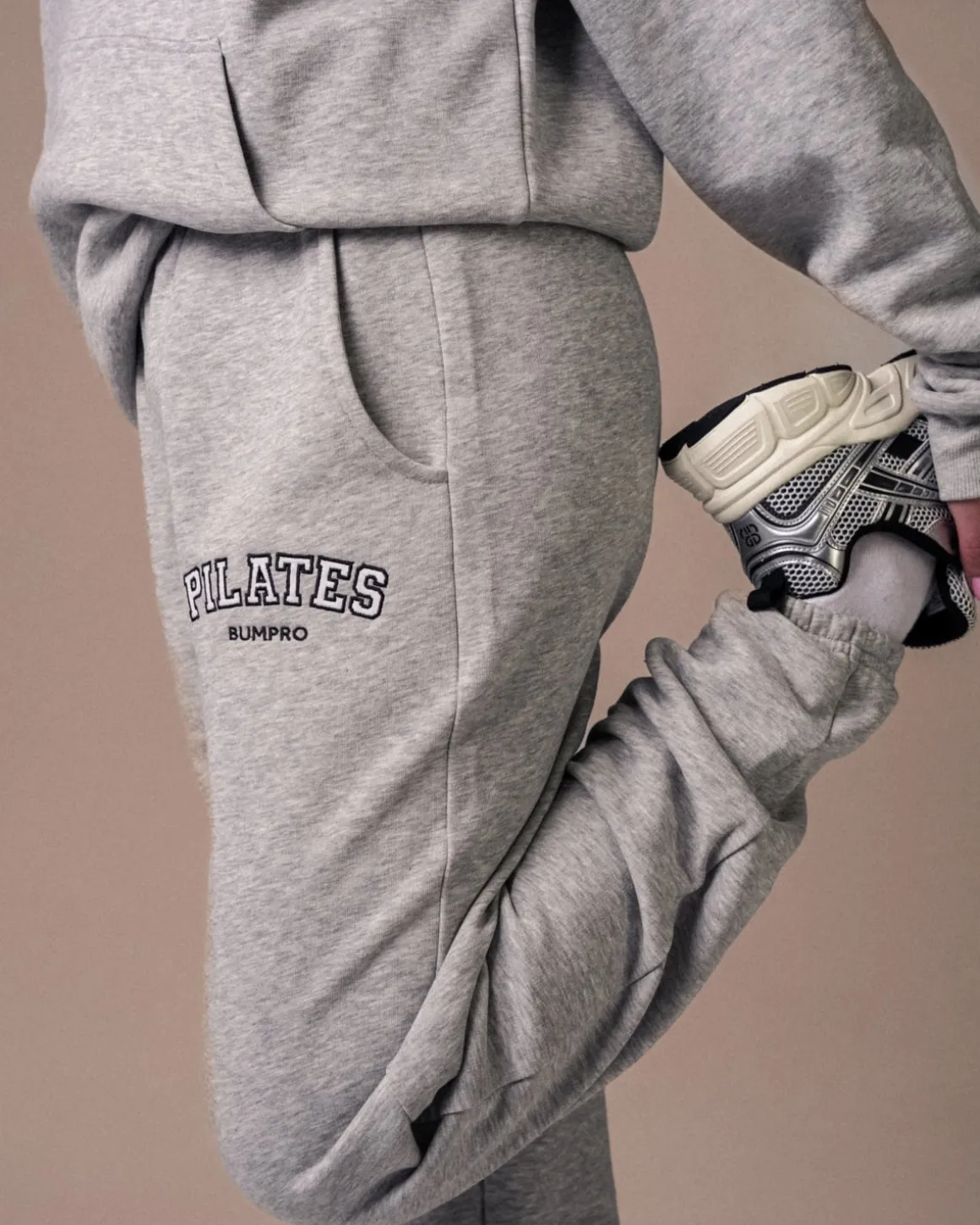 BP Sweatpants Grey Marl/Pilates