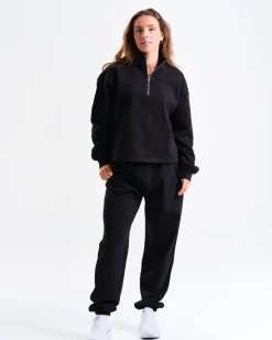 BP 1/2 Zip Sweater Black