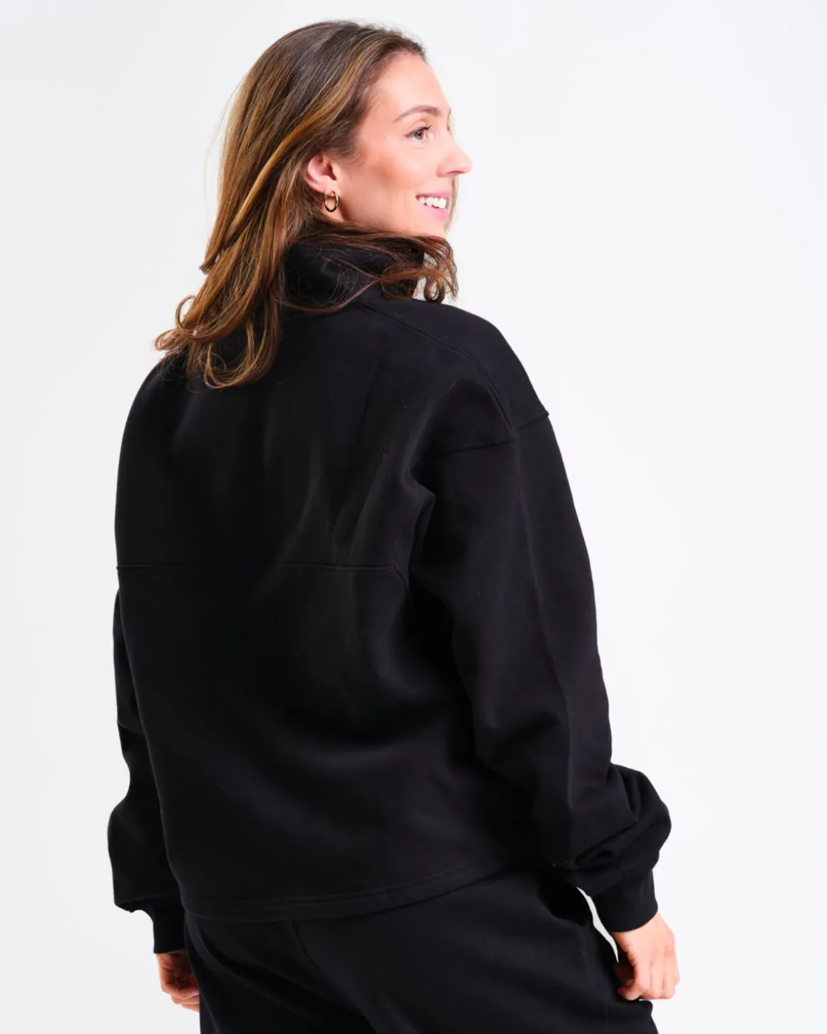 BP 1/2 Zip Sweater Black