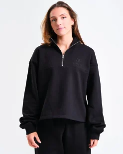 BP 1/2 Zip Sweater Black