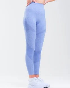Bra & Tights Seamless Blue SETT