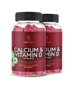 Calcium & Vitamin D Raspberry 2x180g