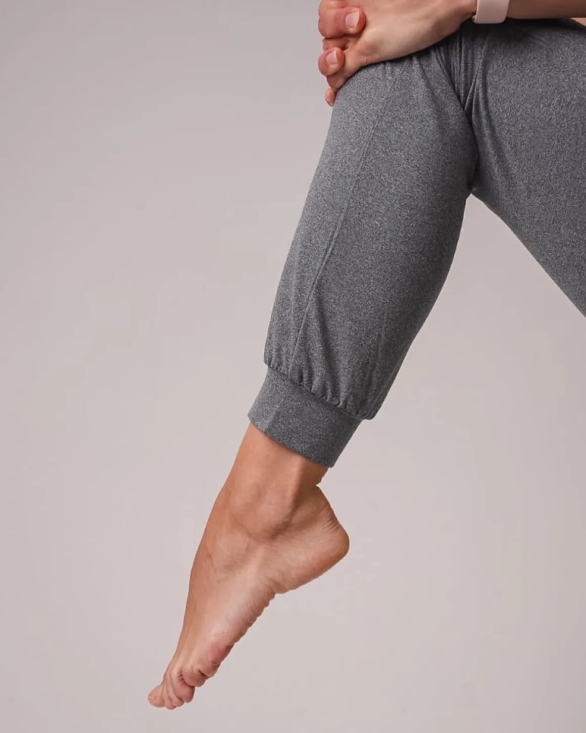 Calm Pants Dark Grey Marl