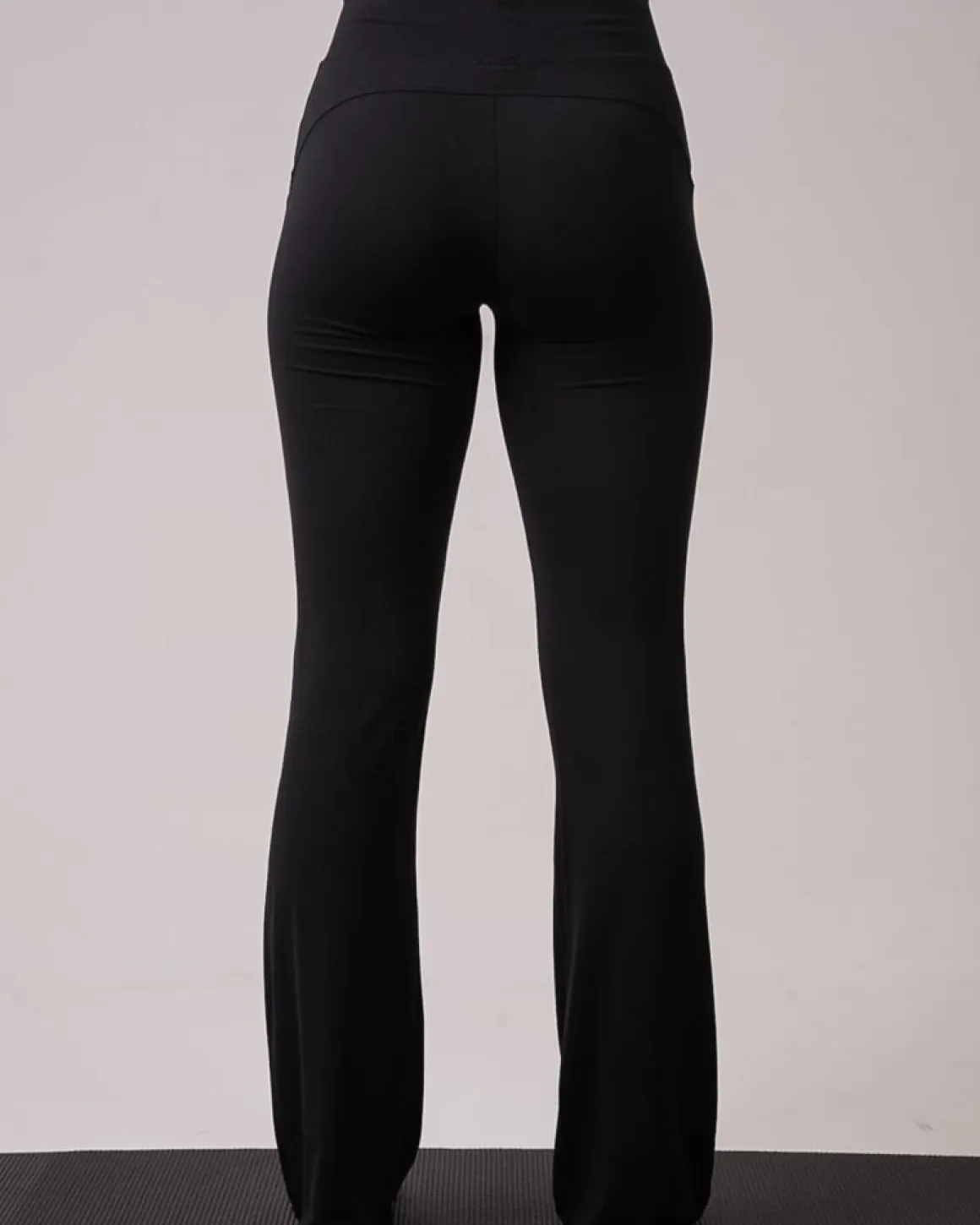 Calm Straight Leg Pants All Black