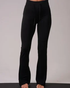 Calm Straight Leg Pants All Black