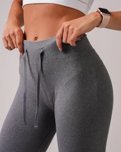 Calm Straight Leg Pants 2.0 Dark Grey Marl