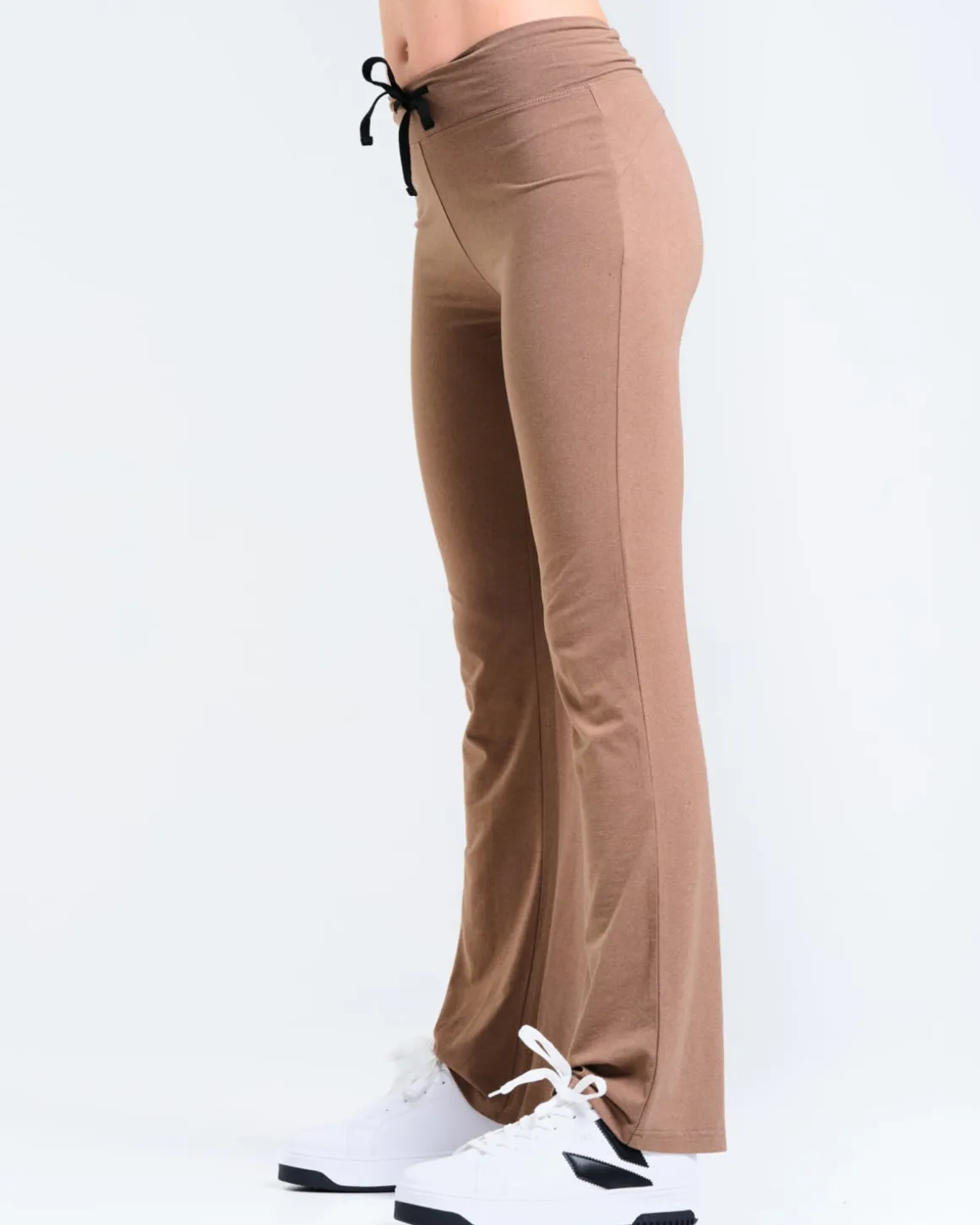 Calm Straight Leg Pants 2.0 Mole Brown Marl