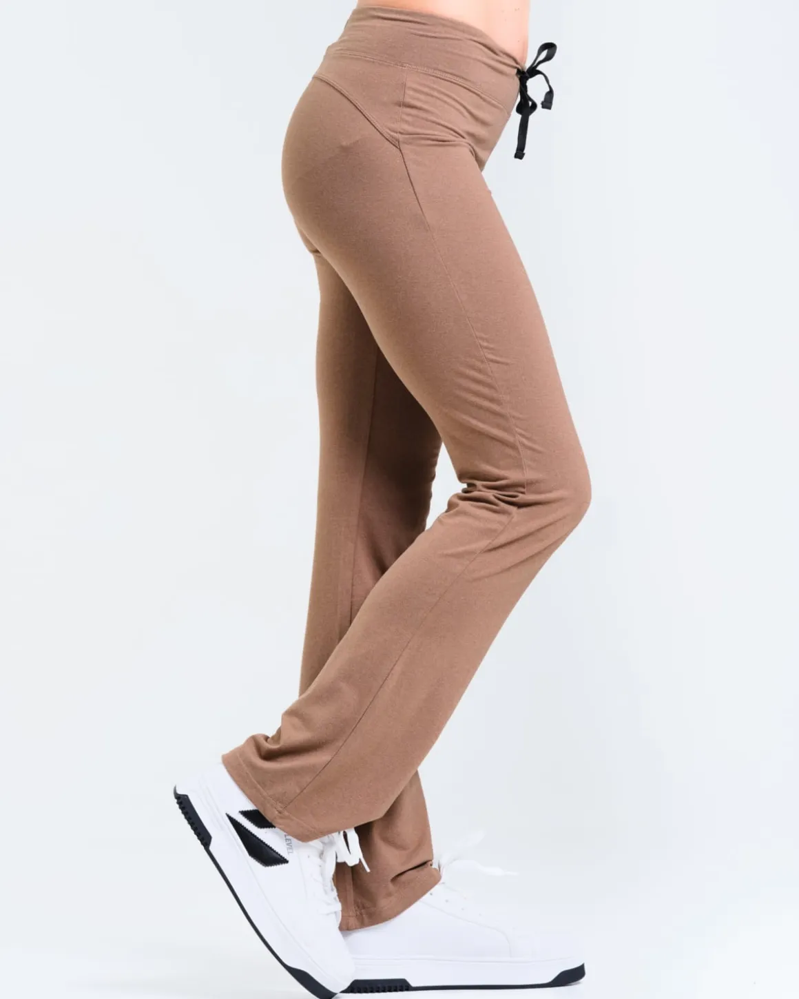 Calm Straight Leg Pants 2.0 Mole Brown Marl