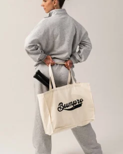 Canvas Tote Bag Off White/70s – One Size