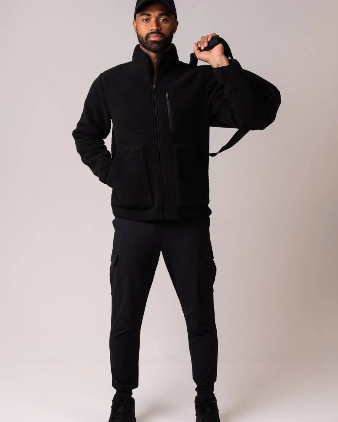 Cargo Pants M Black