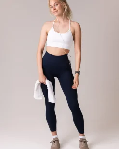 Challenge Seamless Tights Blue Navy