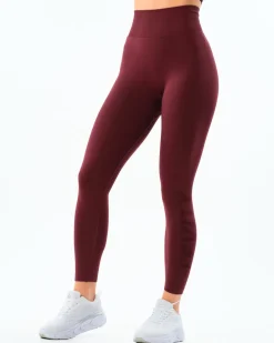 Challenge Seamless Tights Burgundy