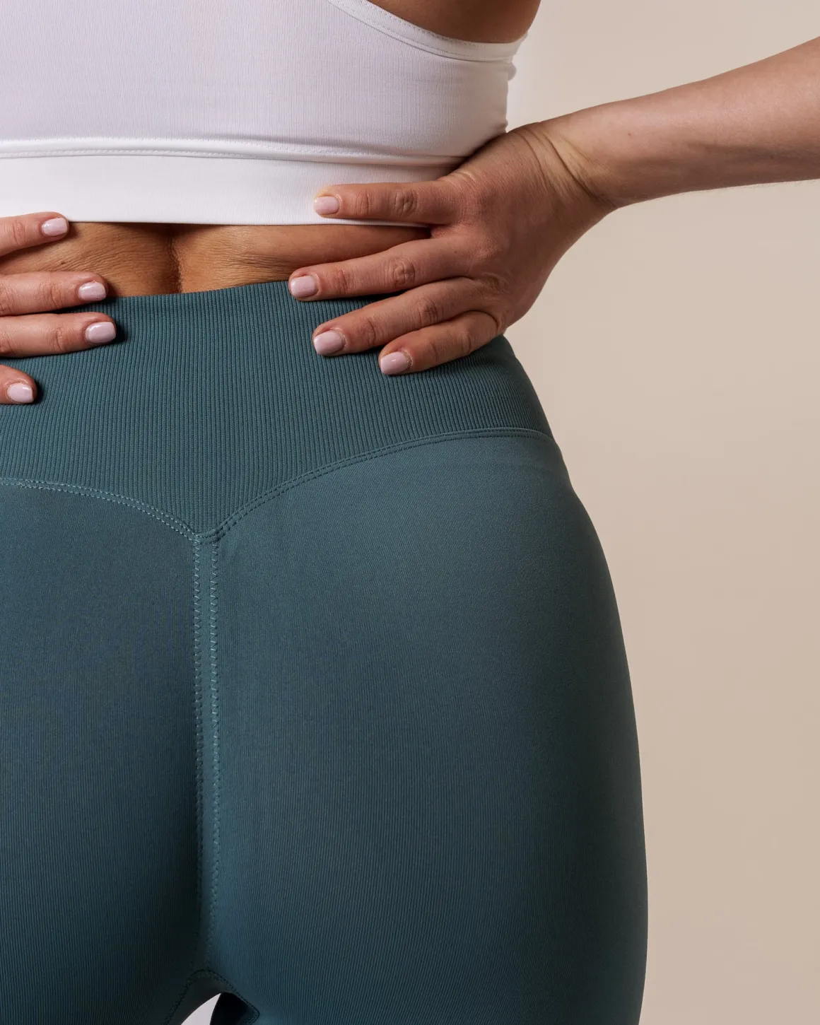 Challenge Seamless Tights 2.0 Green Hydro