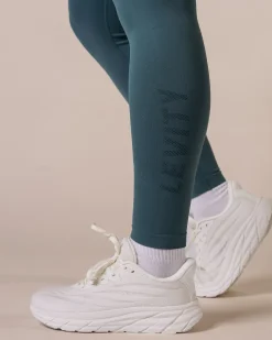 Challenge Seamless Tights 2.0 Green Hydro