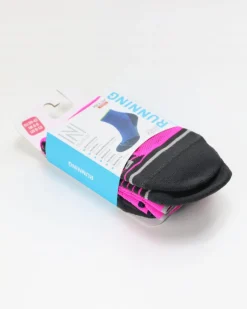 Cheetah Cushioned Run Socks 2-pack Pink