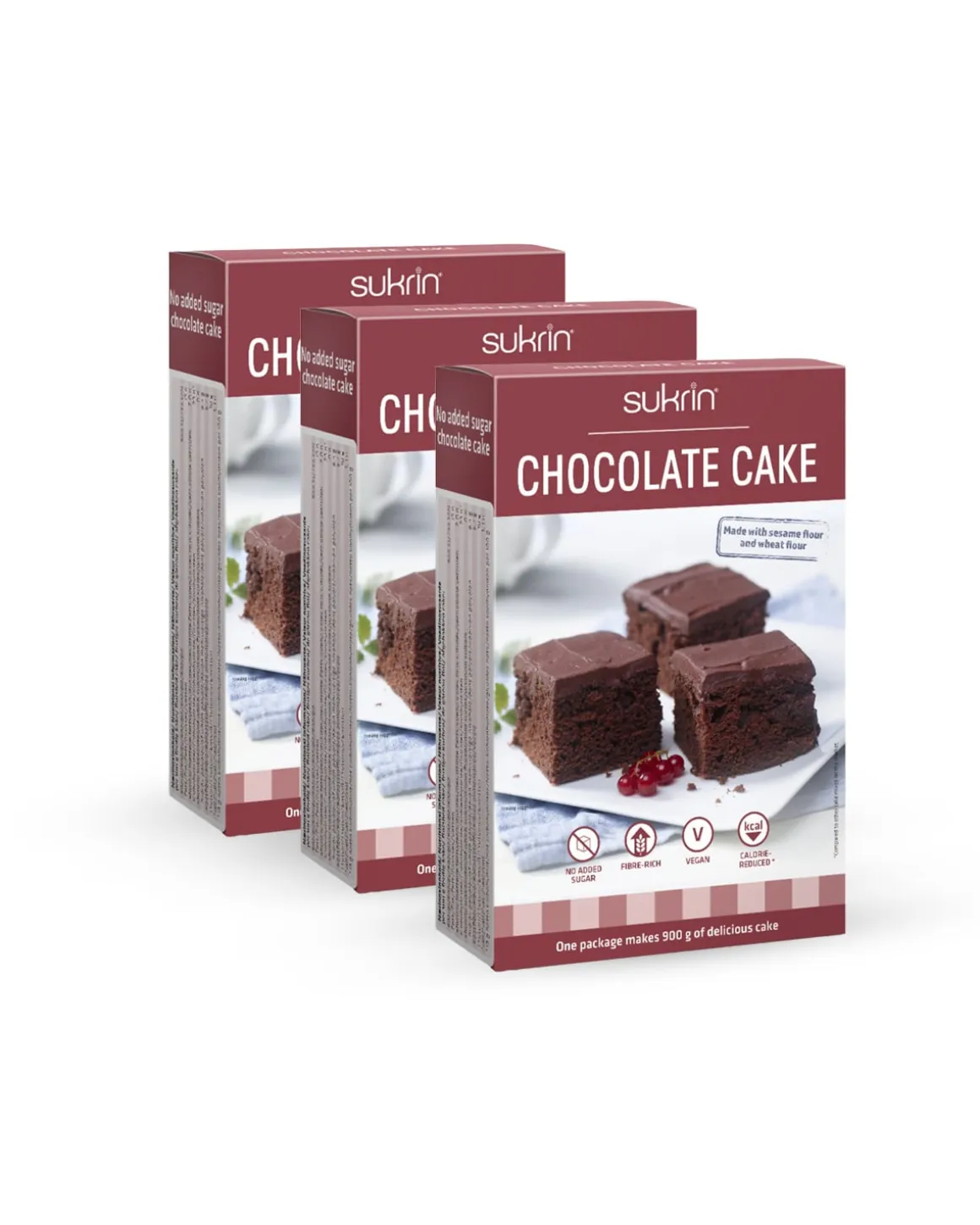 Chocolate Cake 3x412g