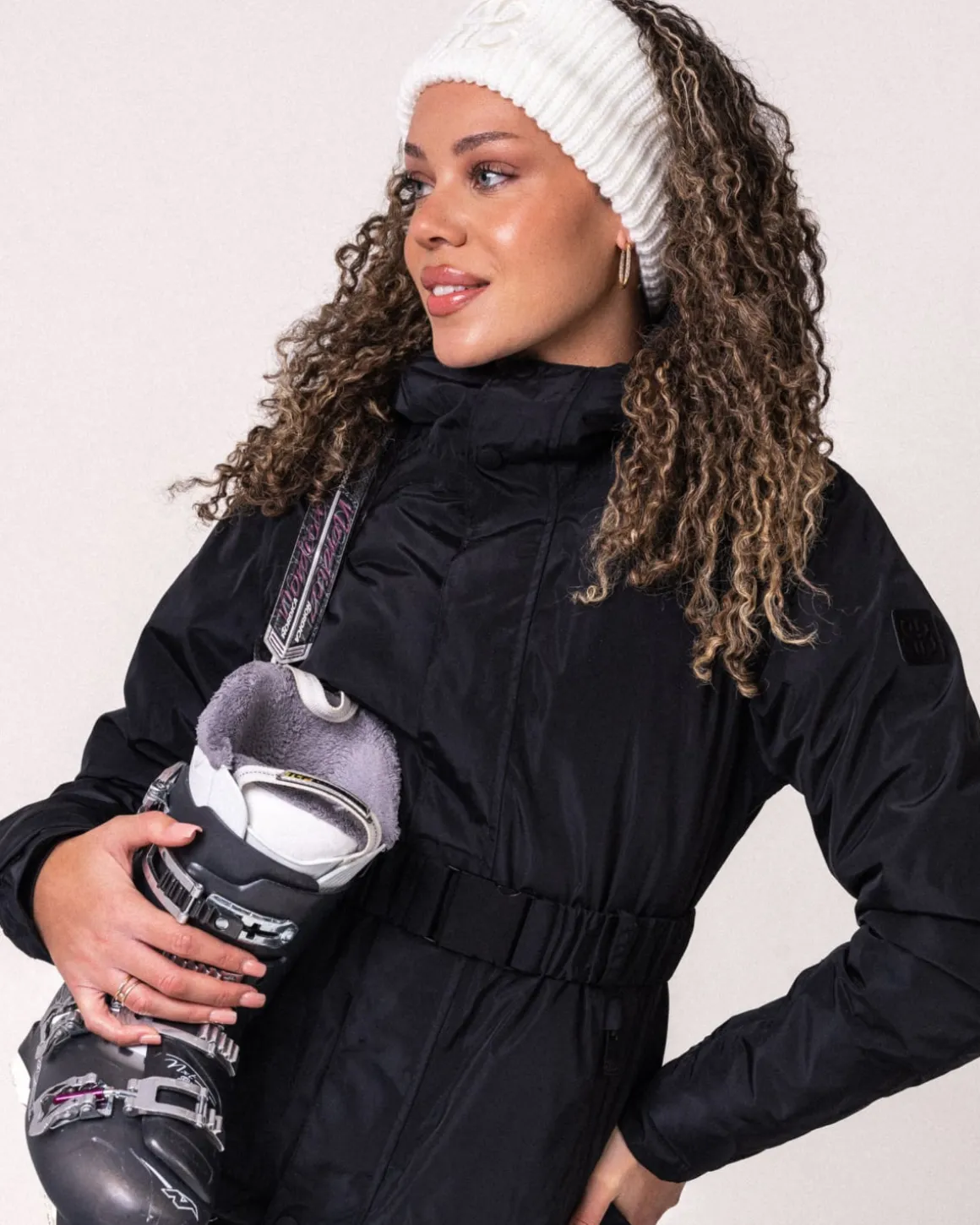 Chunky Headband Black/White 2-PACK