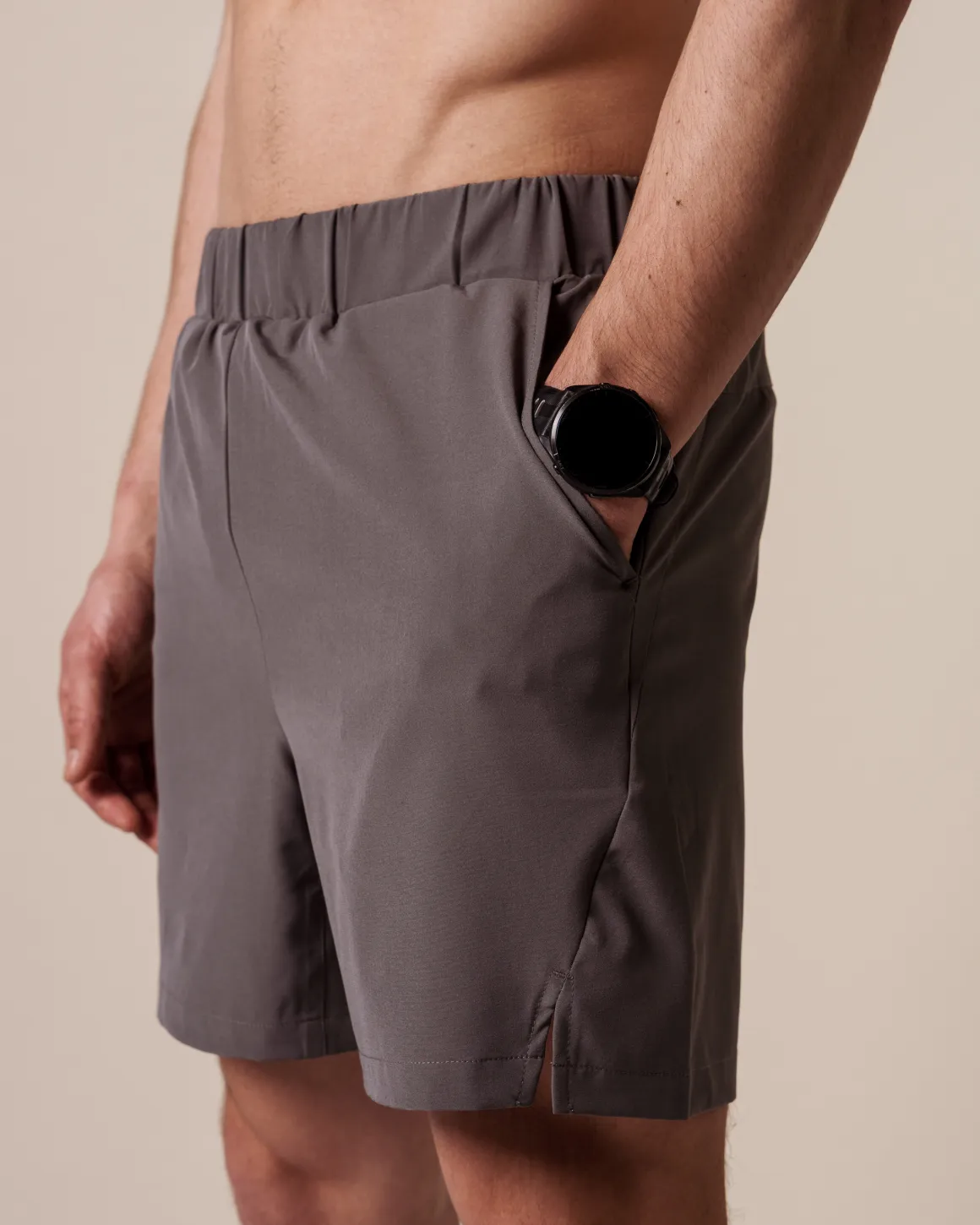 Clarity Shorts M Grey Granite